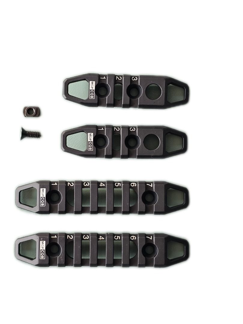 Skeletonized 20mm metal rails for Nerf, Hobbies & Toys, Toys & Games on ...