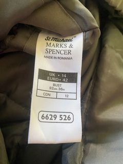 St. Michael Marks & Spencer Gray Trench coat