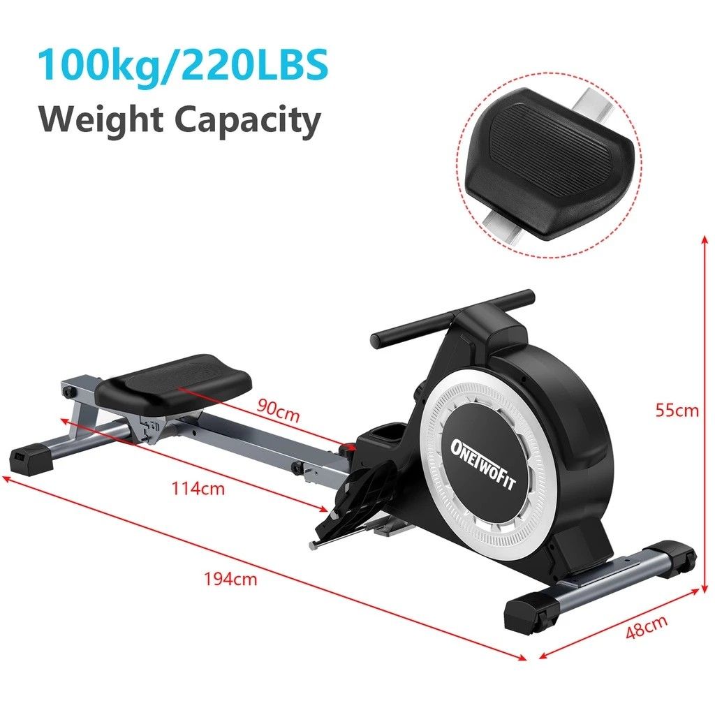 Star Buy Rowing Machine Spin Bike