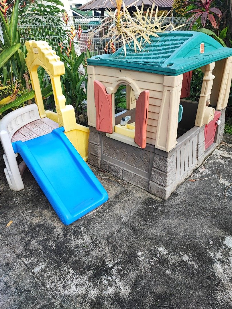 Step 2 playhouse with slide sales