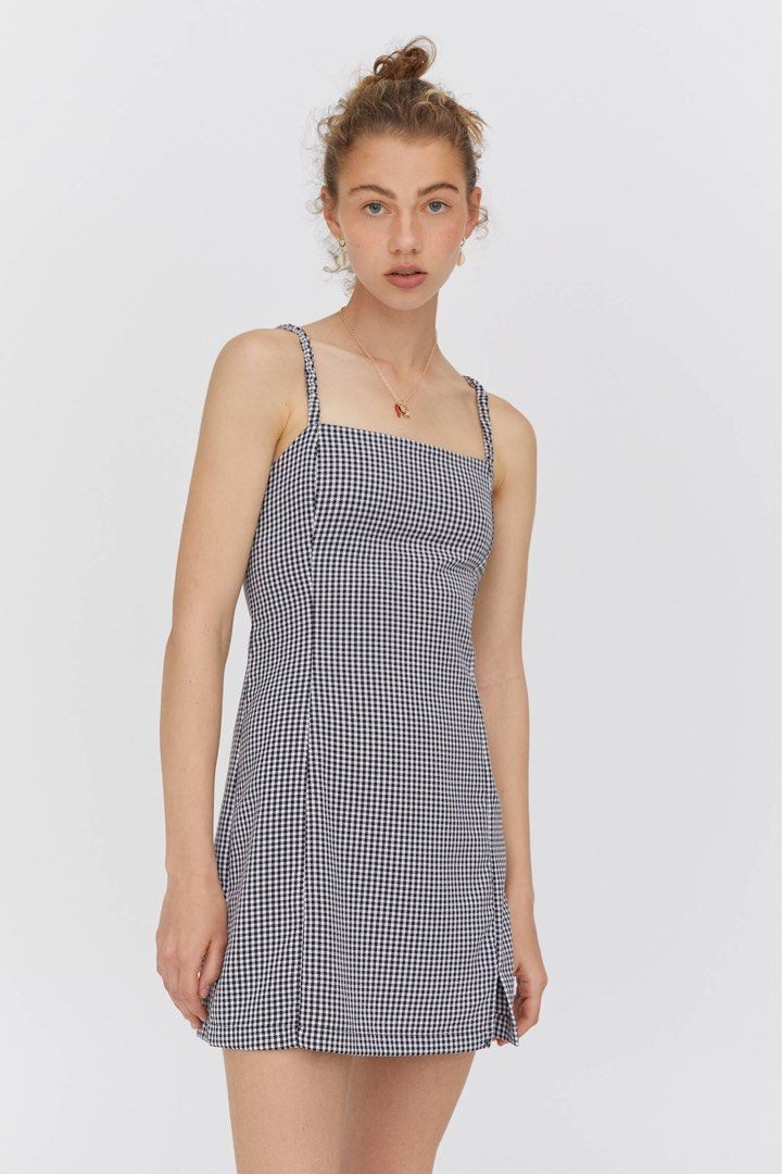 Pull and on sale bear check dress
