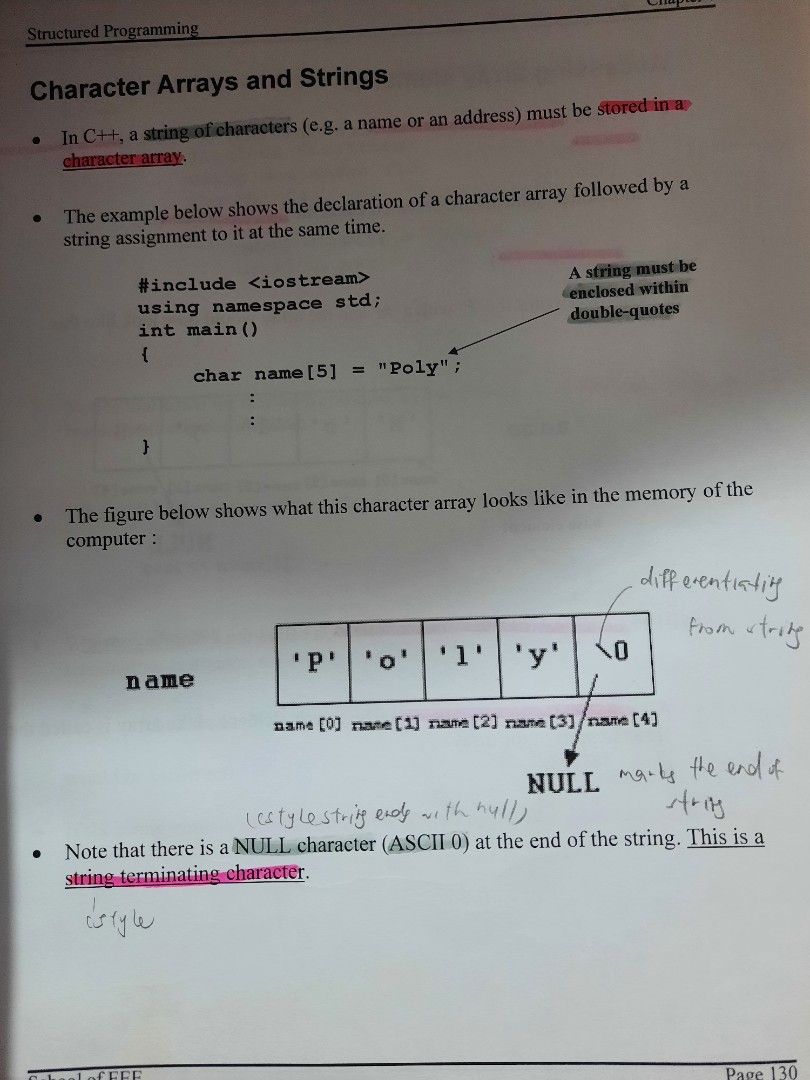 Structured programming and Lab guide for introduction to engineering programming (Category: Textbooks) located in Singapore. Submitted by caraesell (Listing ID 1282359560, Image 2). Description: 💻from SP DCPE, can also be used for other courses taking introduction to engineering programming (IEP) but *LAB GUIDE ONLY FOR DCPE* 💻lab guide teaches you how to use Arduino 💻additional notes inside 💻 A for IEP 💻inside the yellow book there are some