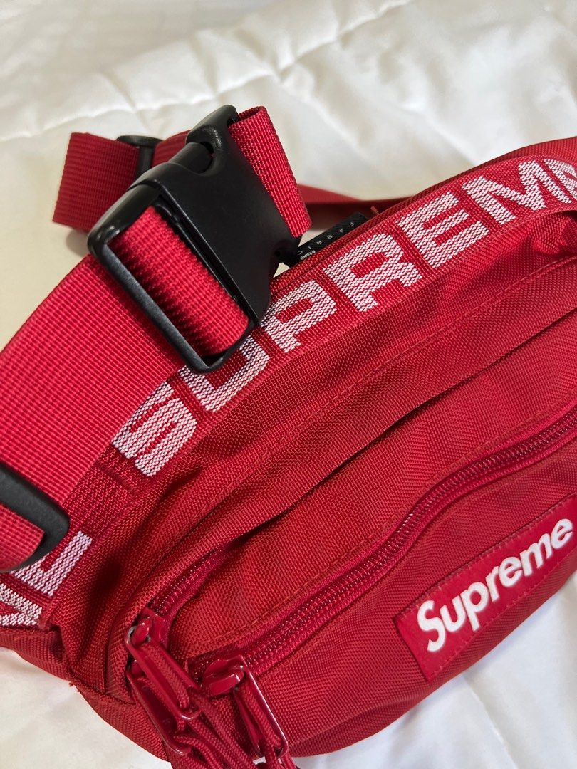 Supreme waist bag SS18 red