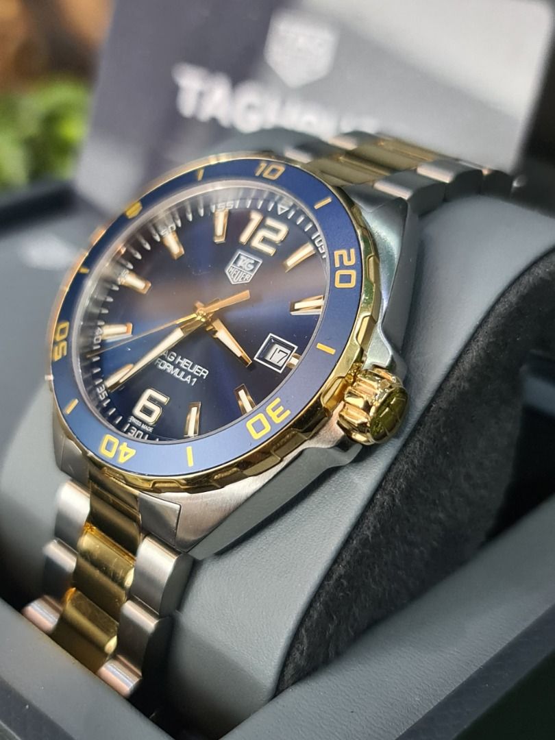 Tag heuer formula 1 mens 41mm quartz bicolour watch outlet