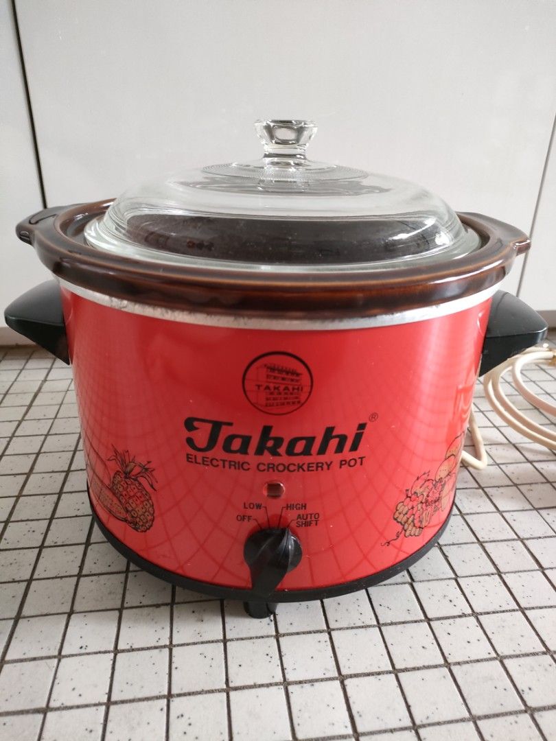 Takahi Electric Crockery Pot (Slow cooker/Claypot), TV Home