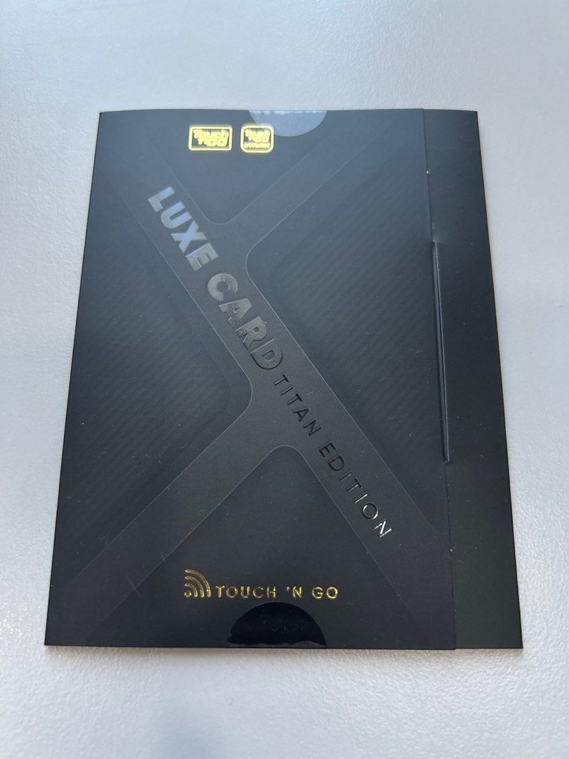 Touch 'n Go LUXE Card – Titan edition [Sold out]