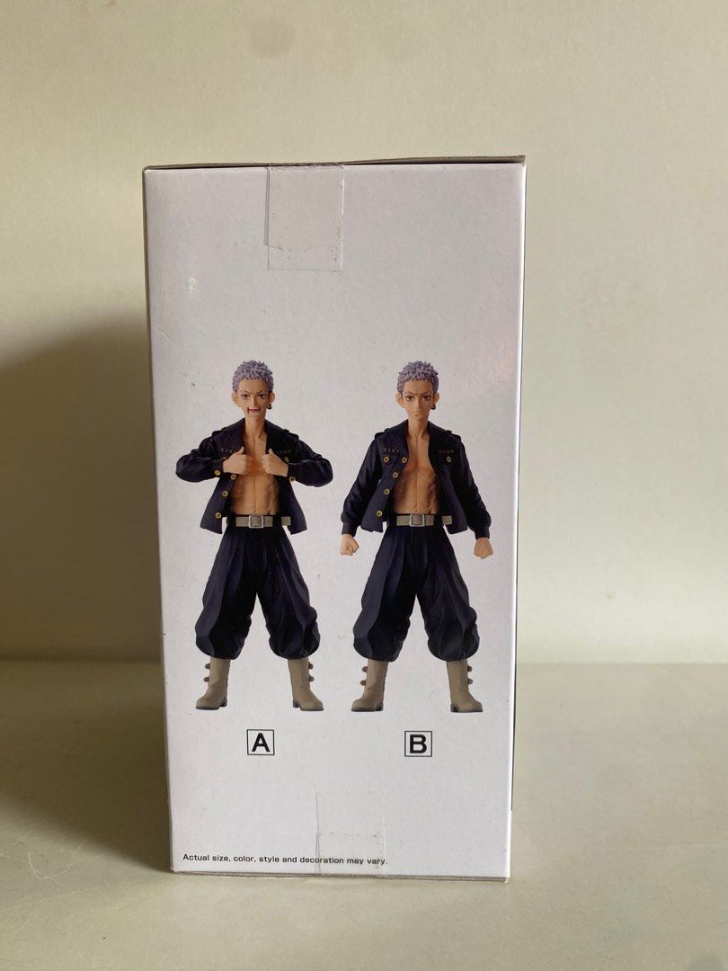 Tokyo Revengers Mitsuya Takashi Figure Bandai Namco (Category: Toy Figures) located in Singapore. Submitted by skjvou (Listing ID 1282227345, Image 2). Description: Brand New In Box Will add the badge as shown in the last picture Pm me to negotiate meet up location, mailing is possible but will be more expensive .
