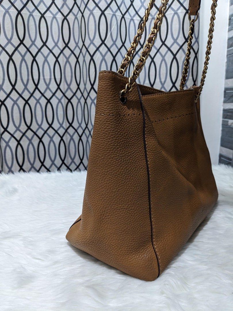 Tory burch mcgraw shop chain slouchy tote