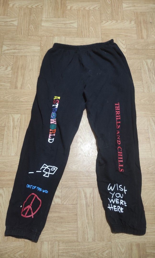 Astroworld black best sale sweatpants