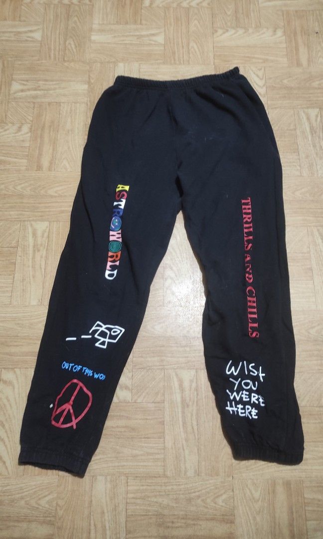 Travis scott x champion shop astroworld peace sweatpants joggers