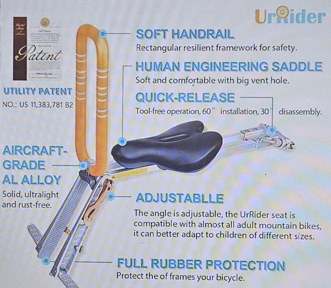 Urrider bike seat deals