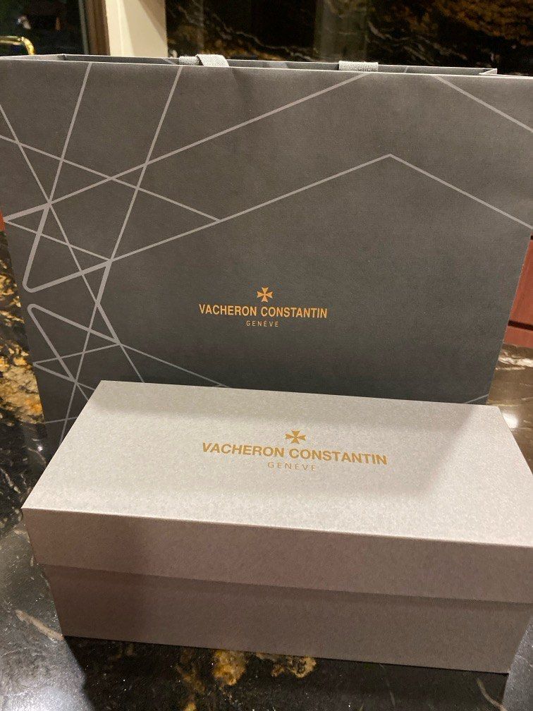Vacheron Constantin Paper Bag and Box, Luxury, Watches on Carousell