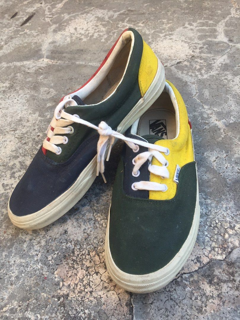 Vans era rastafari colourway multicolour sneakers