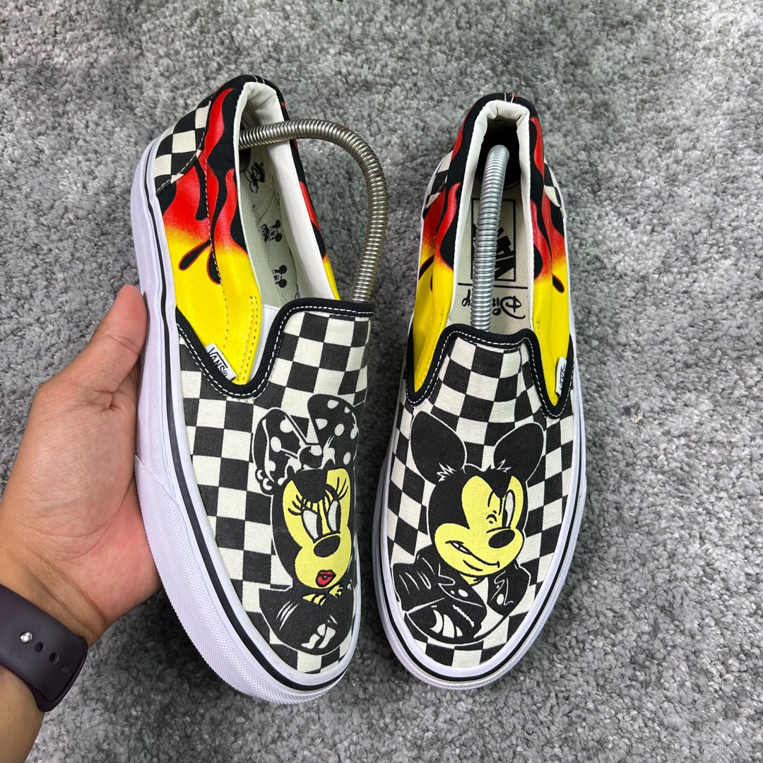 Mickey slip ons top