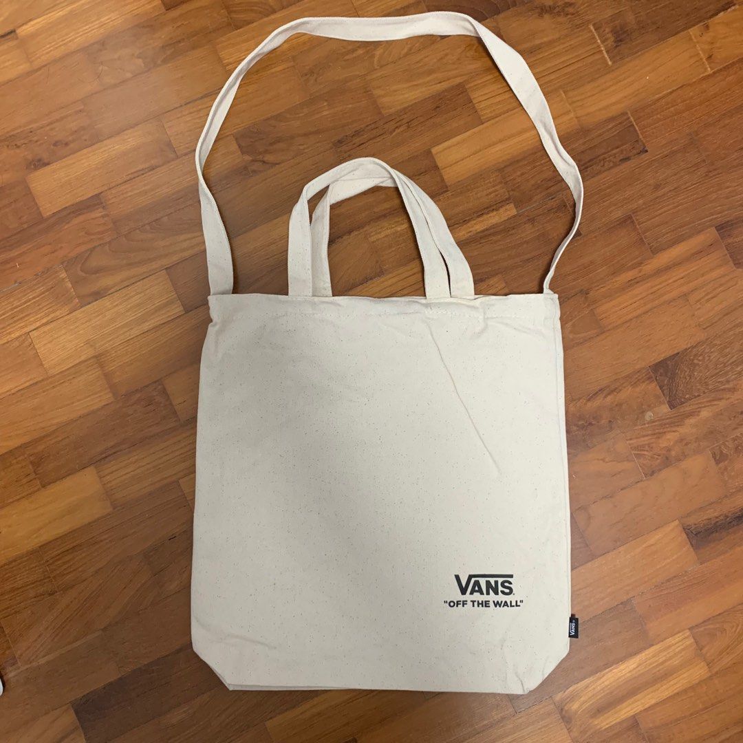 Vans Sideway Sessions Double Strap Canvas Tote Bag Women s