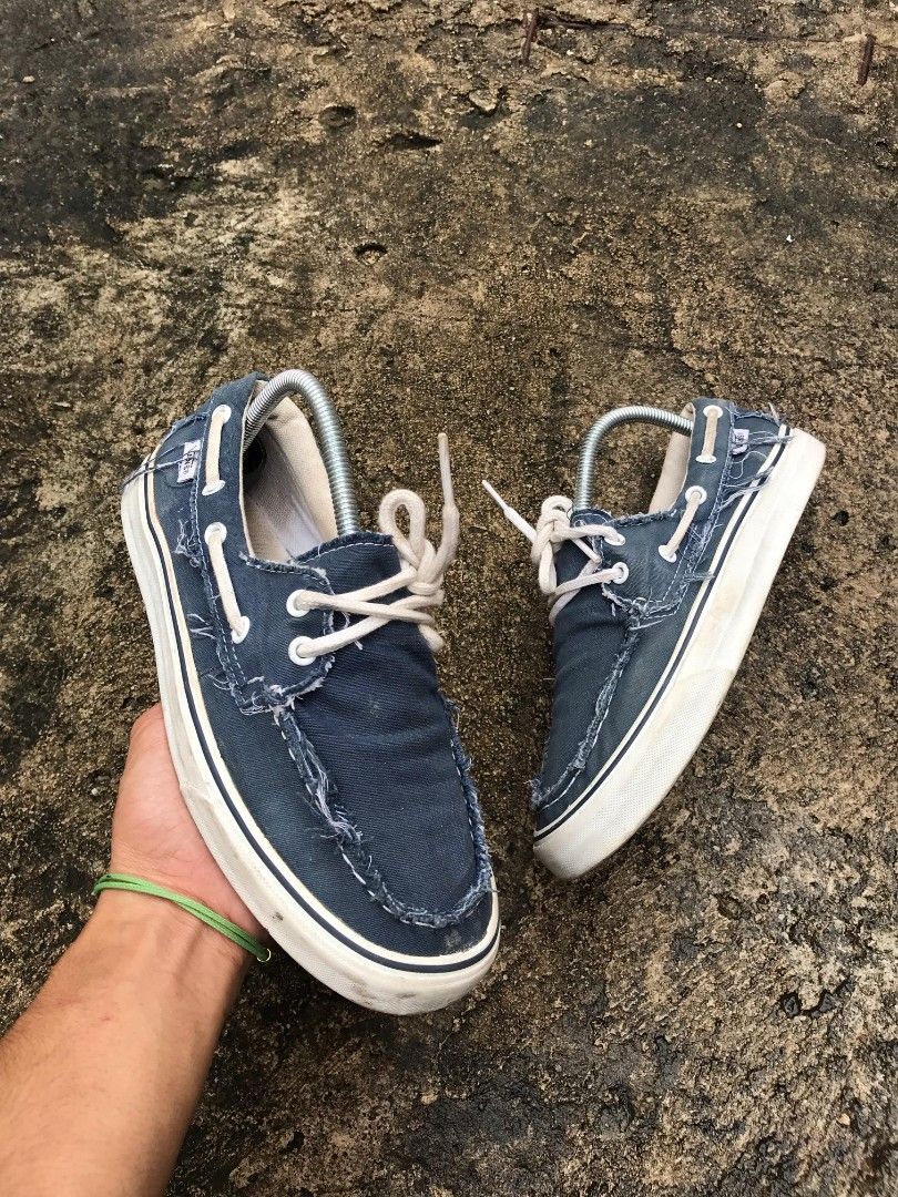 Vans zapato del barco navy hotsell