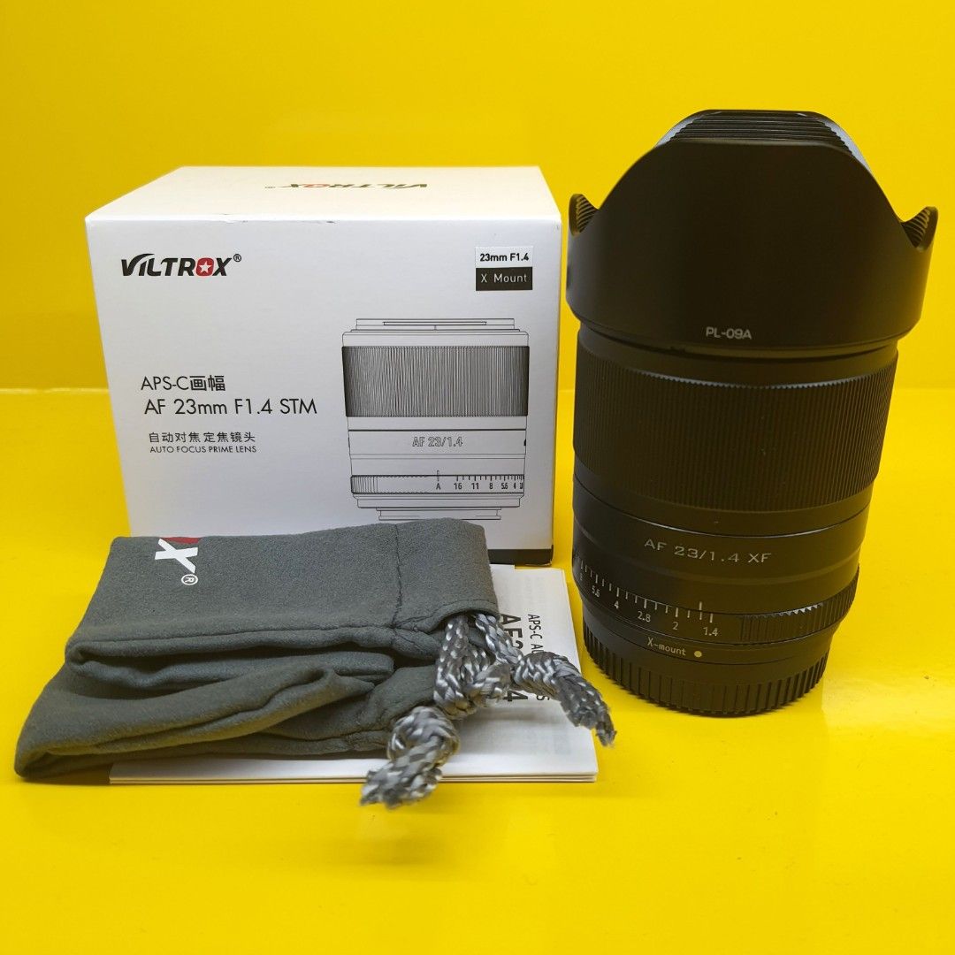VILTROX】23mm F1.4 STM（Xマウント）＆レンズプロテクター - カメラ