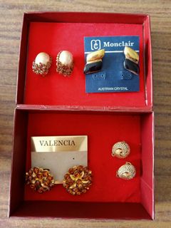 Geometric clip on new arrivals earrings