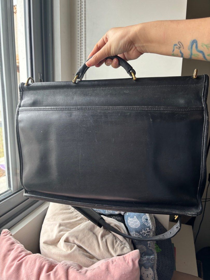 Vintage coach messenger best sale bag