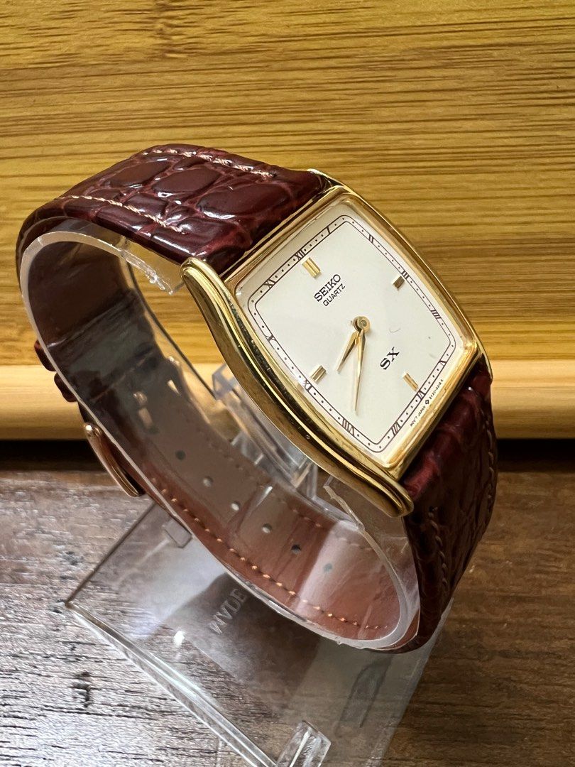 Seiko quartz best sale sx gold watch