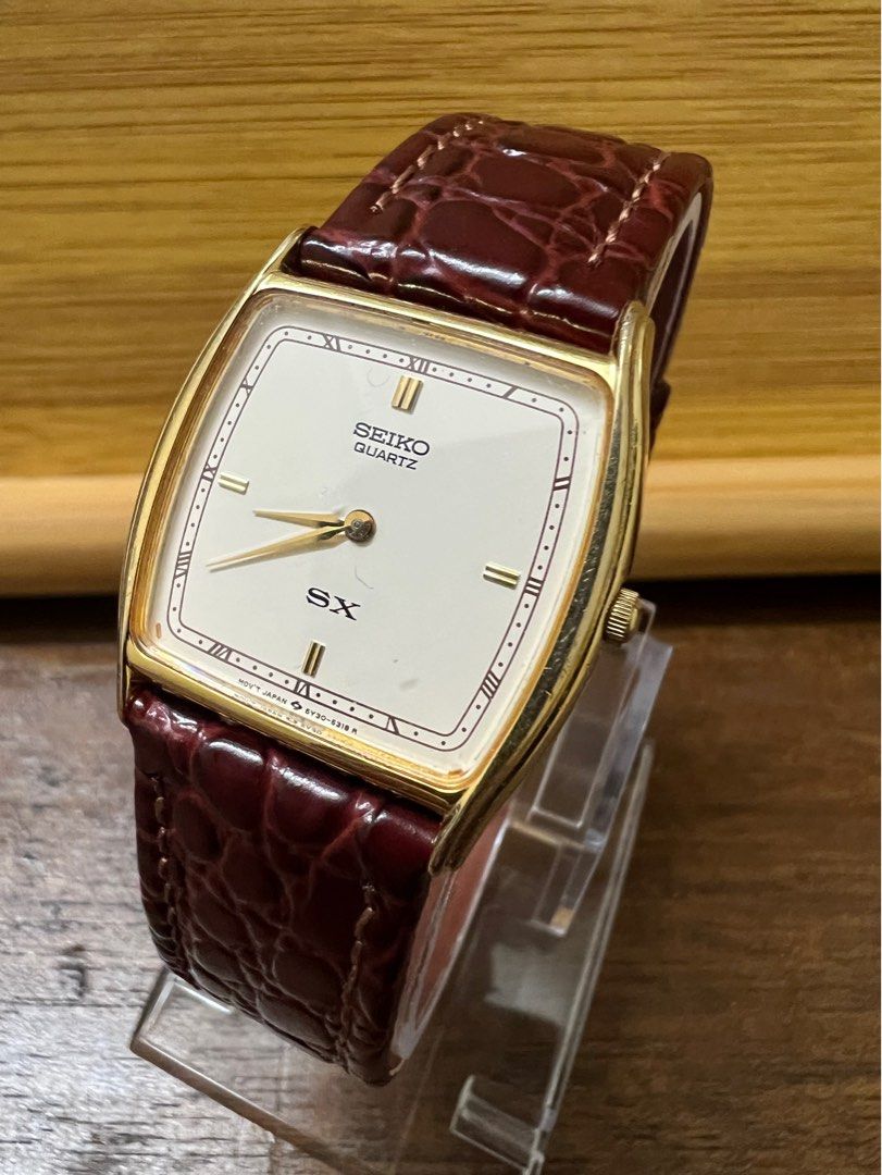 Seiko quartz online sx gold watch