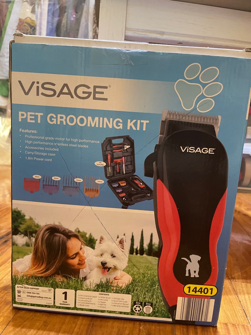 Visage pet deals grooming kit