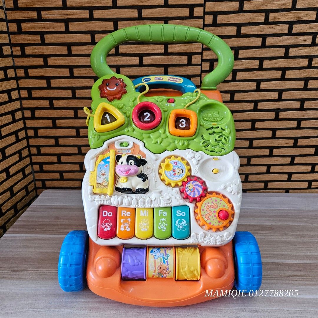 Vtech push walker cum activity learning farm Babies Kids