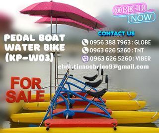 water bike pedal boat - kp-wo3 for sale / brandnew