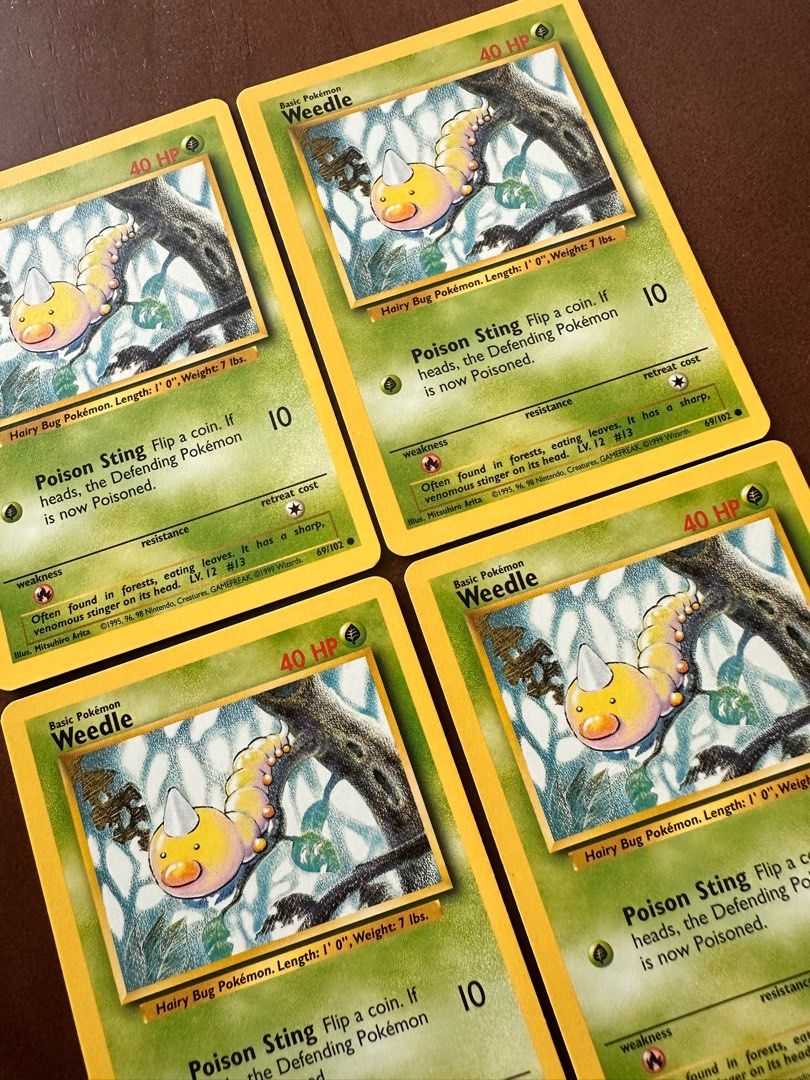 1995 weedle pokemon card value Amazon.com: Pokemon - Weedle (5/108) - XY Evolutions