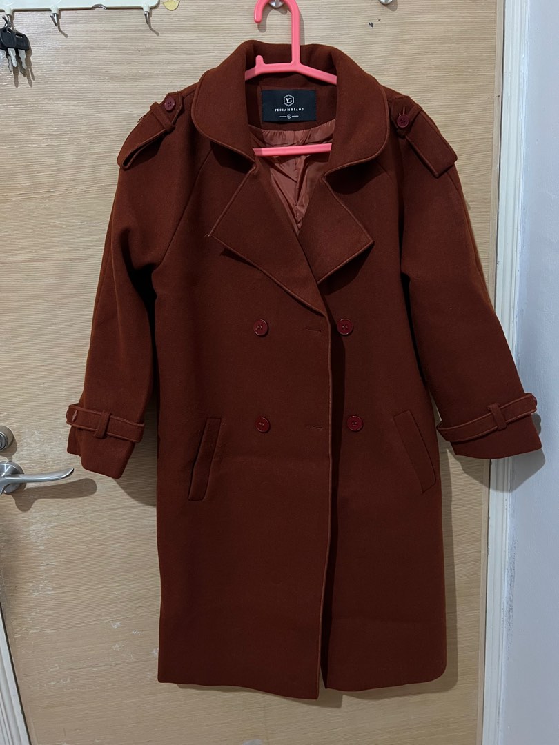 Maroon hot sale winter coat