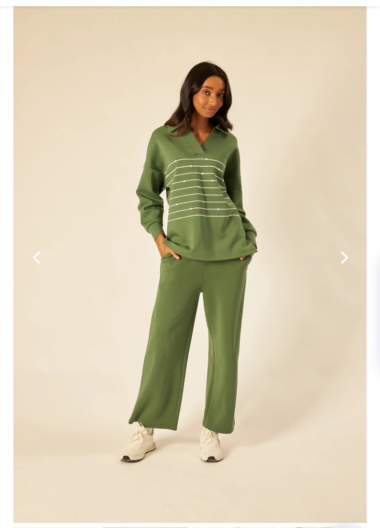 Womens best sale green loungewear