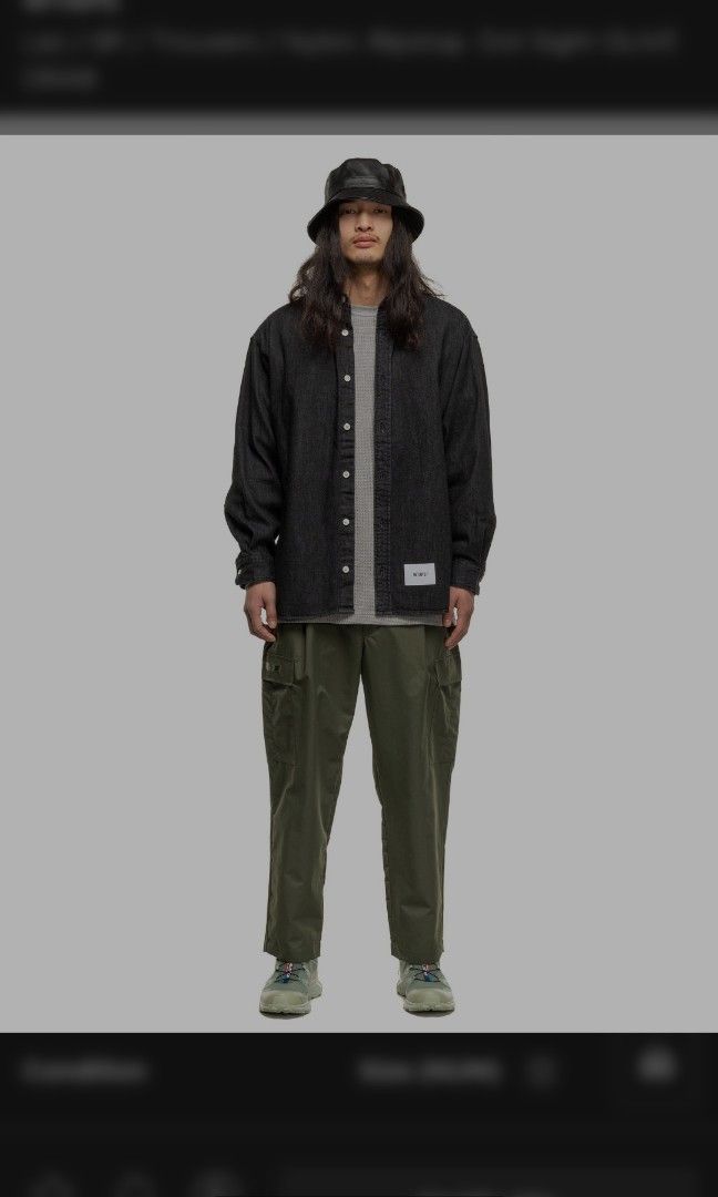 パンツ WTAPS LEZ / 6PTROUSERS / COTTON GRAY WTAPS LEZ / 6PTrousers / Cotton 