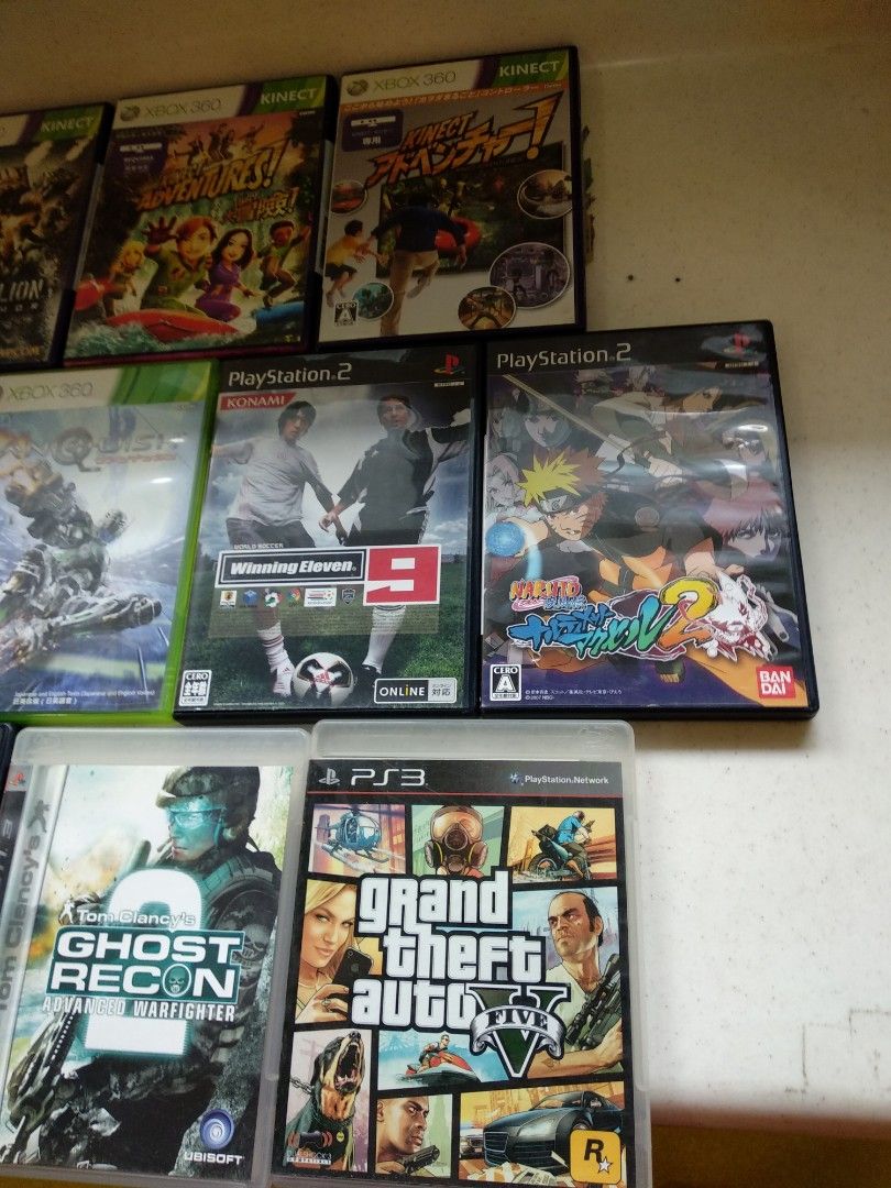 Xbox 360 Games （分類：PlayStation）位於 Hong Kong。 由 compertet 提交（商品編號 1282195251，圖片 3）。簡介： 賣雜蝶,共$100。