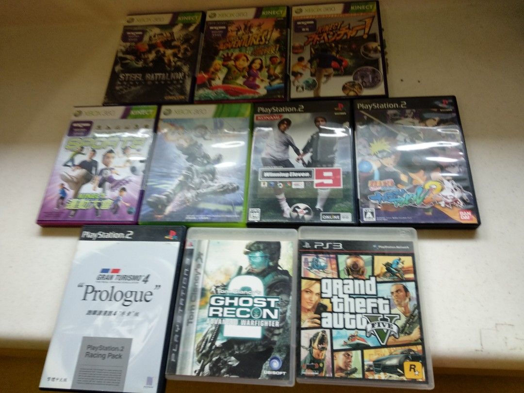 Xbox 360 Games （分類：PlayStation）位於 Hong Kong。 由 compertet 提交（商品編號 1282195251，圖片 1）。簡介： 賣雜蝶,共$100。