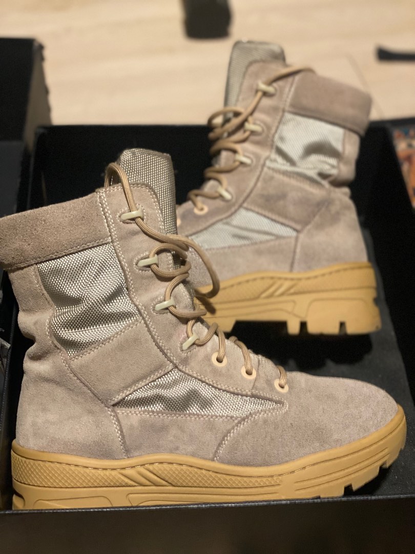 Yeezy Season 4 Combat Boots Sand