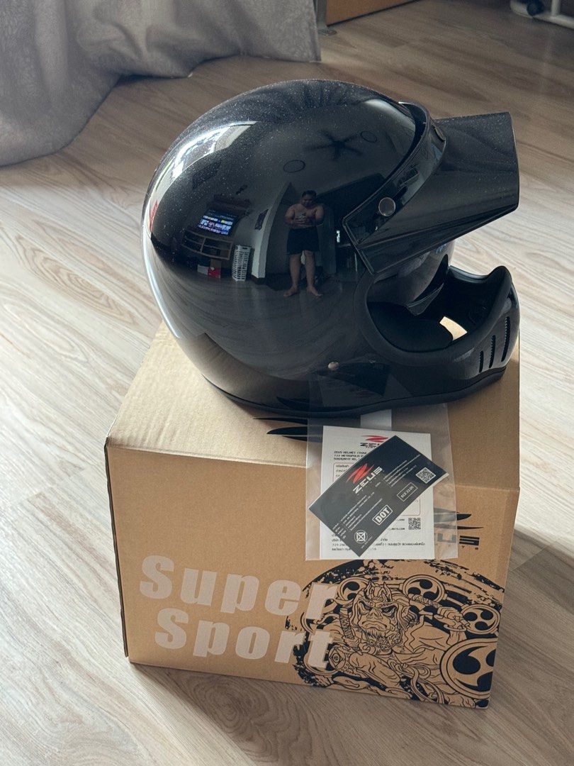 Zeus Classic Helmet Auto Accessories on Carousell