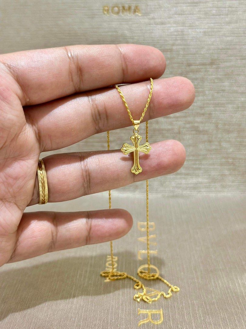 直販格安 18k saudi gold necklace - アクセサリー