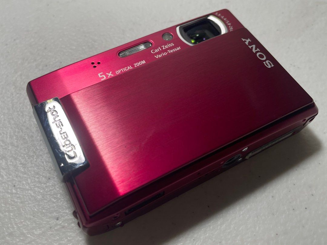2007 Sony Cybershot DSC-T100 (Category: Cameras) located in Iligan City. Submitted by leeandro.bersales (Listing ID 1282582998, Image 2). Description: Debuting in March 2007, the DSC-T100 is a blast from the past featuring Beautiful Low Res Shots that are as Y2K as it gets! ✅ 8.1 Mega Pixels ✅ Sliding Lens Cover ✅ 5x Optical Zoom ✅ Stylish ✅ Ultra Compact ✅ Hassle Free Hand Carrying Condition: Body 10/10 Screen 9.5/10 Texts/Scripts 9.8/10 Fully F