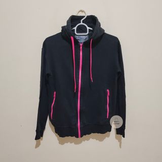 Jaket top hoodie blackpink
