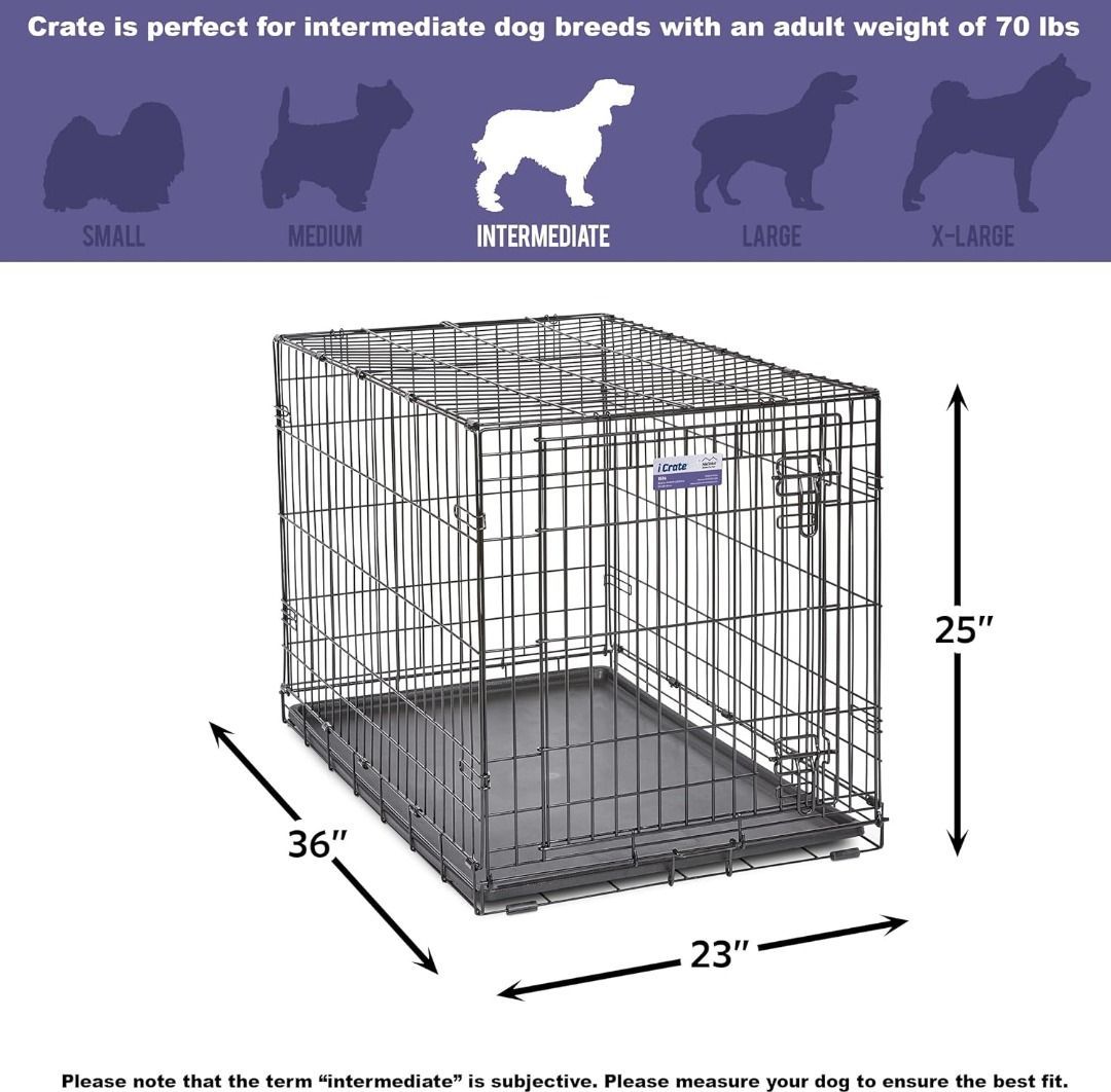 36 plastic hot sale dog crate
