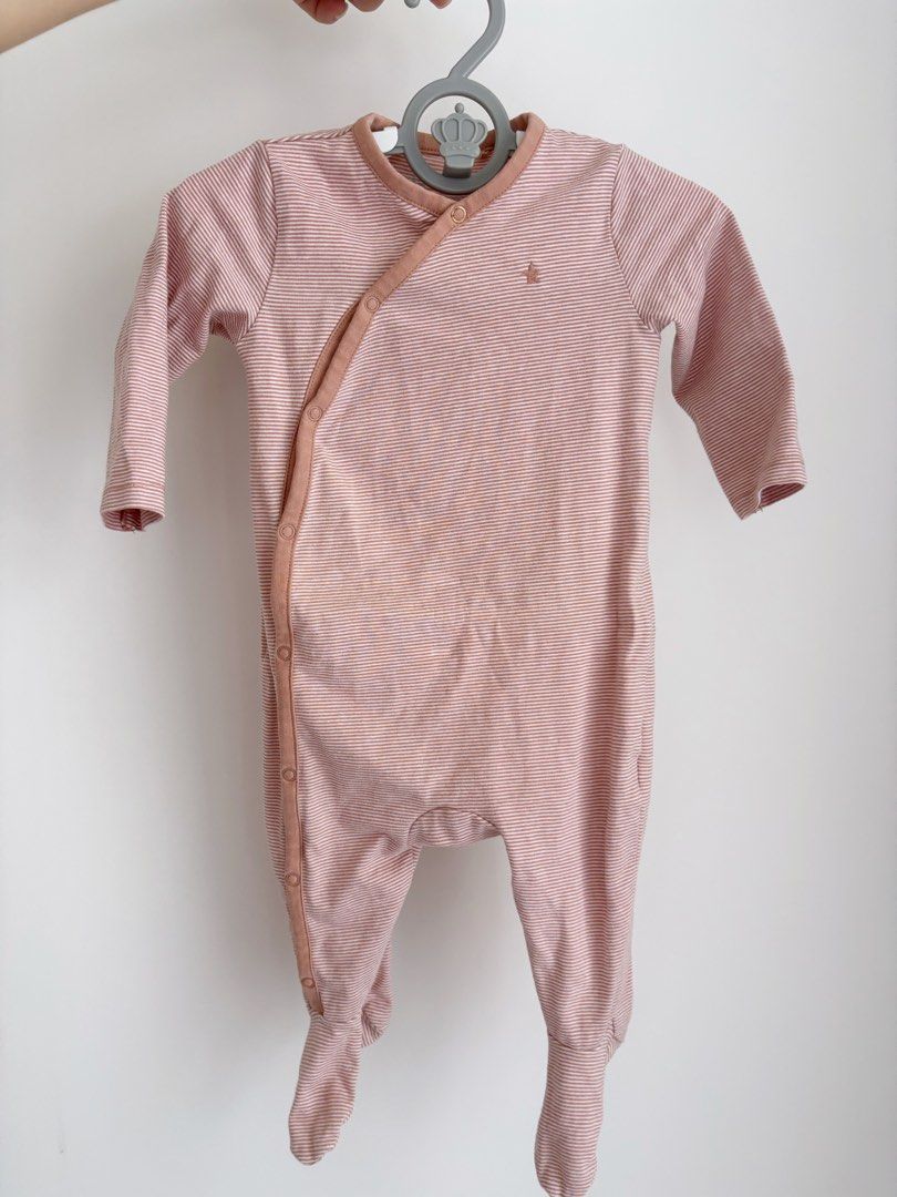 Girls best sale footless sleepsuits