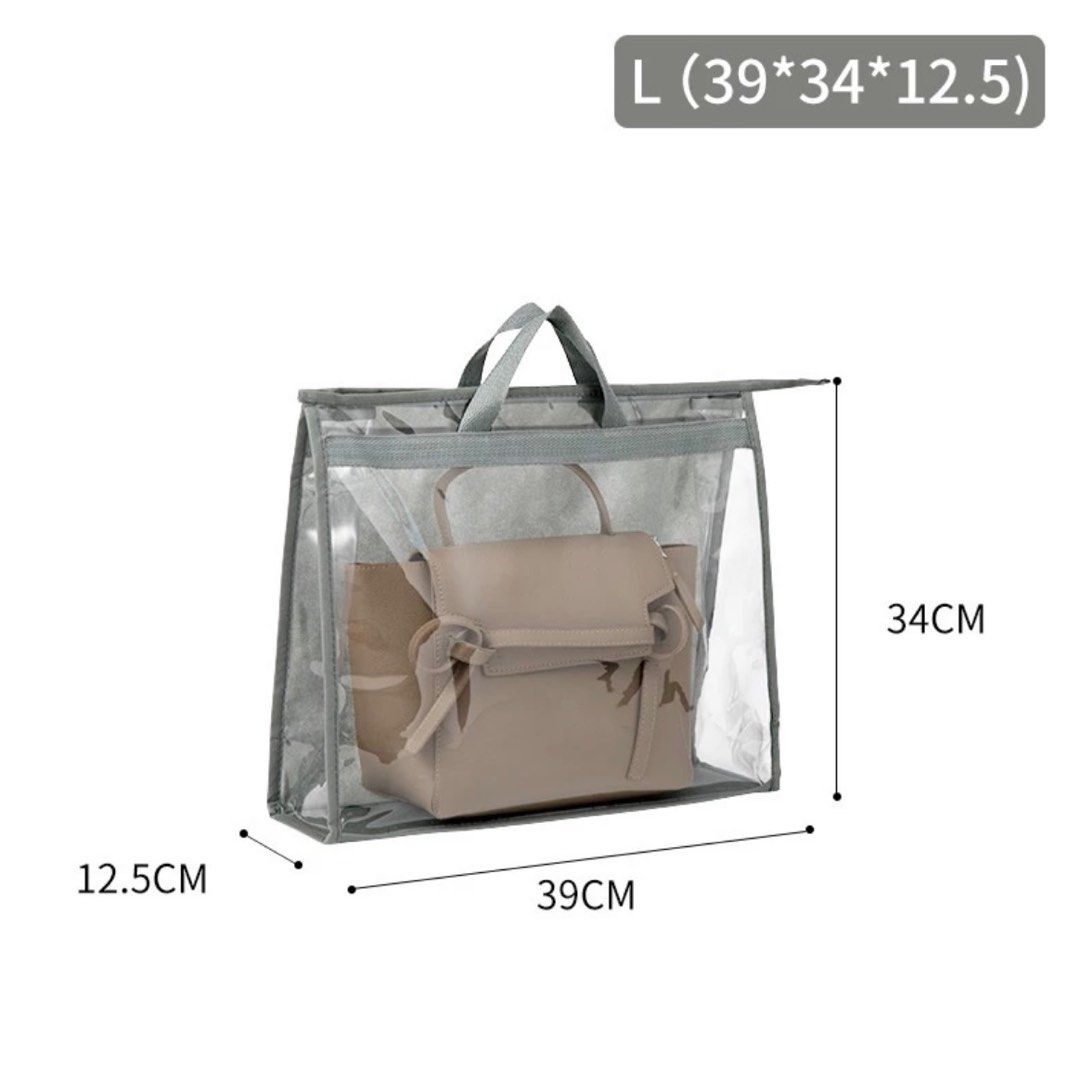 4x Bag Protector Luxury Handbag Dust Proof Handbag Cover Protector