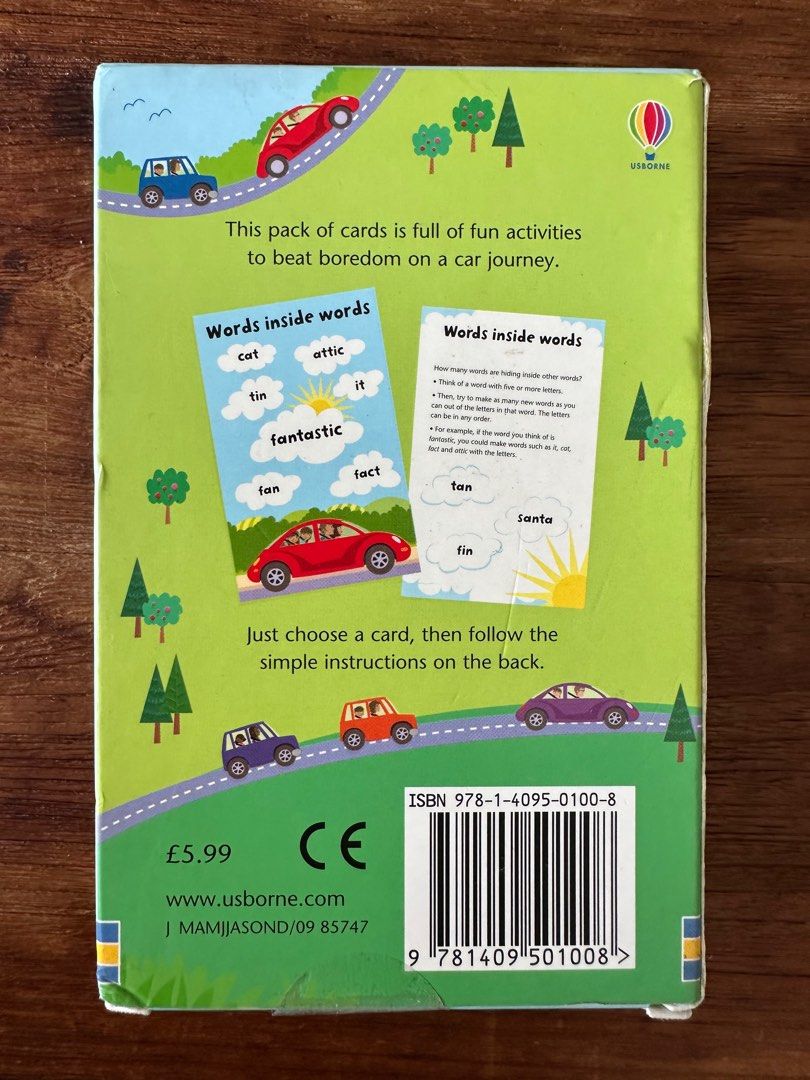 Car Journey Card Game Car Journey Card Game