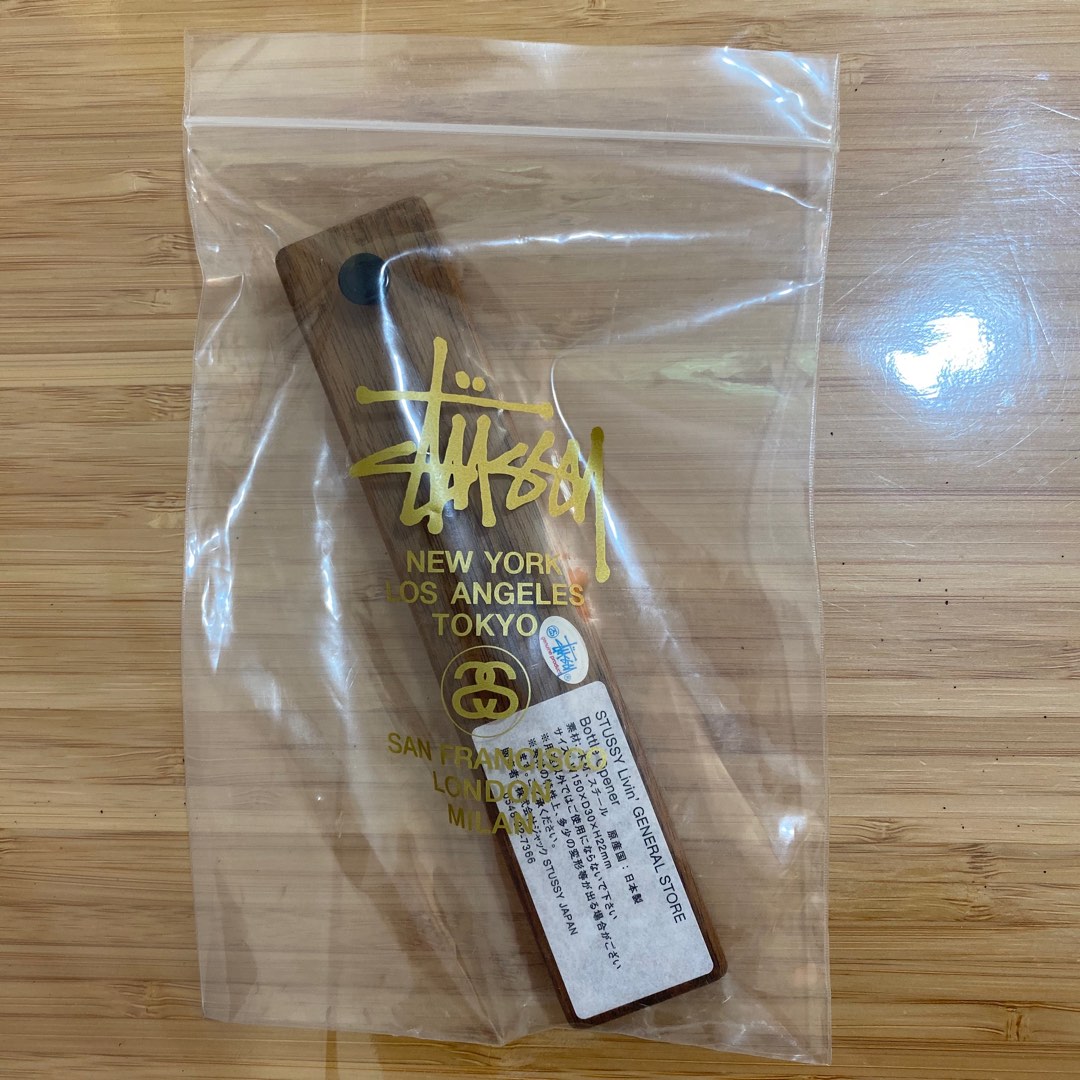 🇯🇵 Stussy 木製開瓶器Wooden Bottle Opener Livin' General Store