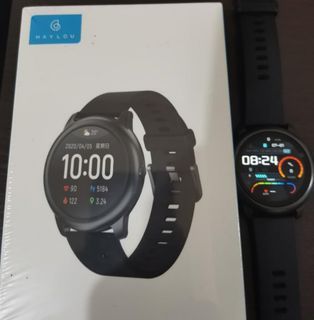 ⭐ Haylou LS05 Original Smart watch preloved good battery with box