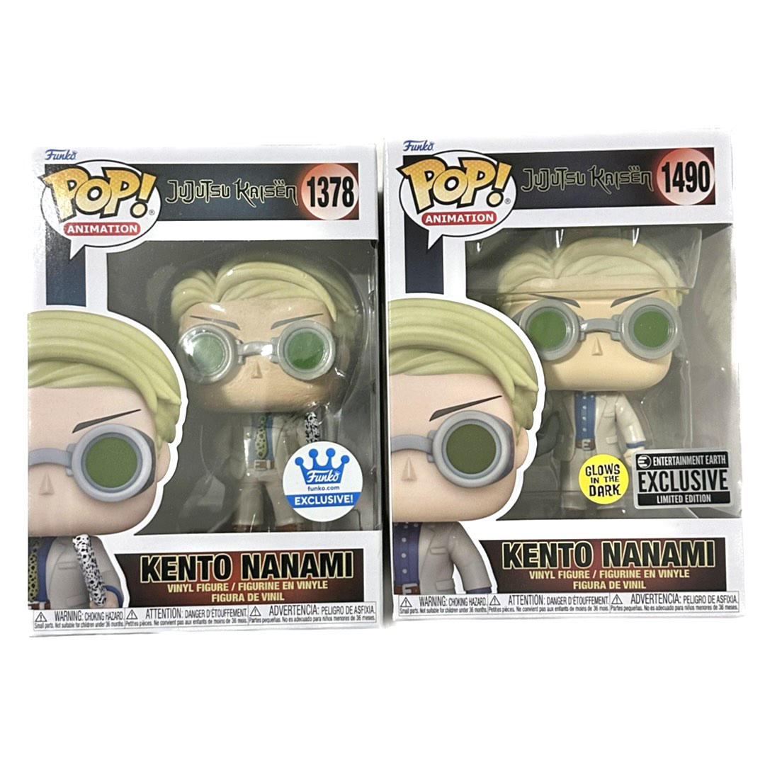 ‼️ In Stock ‼️ Funko Pop Jujutsu Kaisen Kento Nanami Glow Funko ...