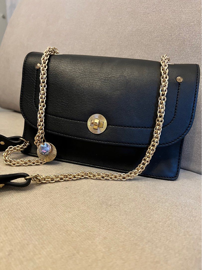 Gold cross over best sale bag