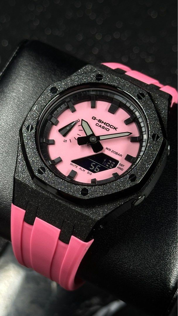 G shock shop pink black