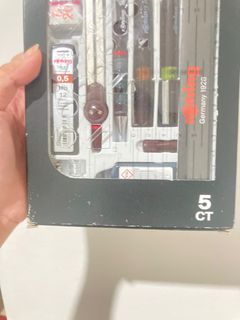 Staedtler Leroy Lettering Set, Hobbies & Toys, Stationary & Craft,  Stationery & School Supplies on Carousell