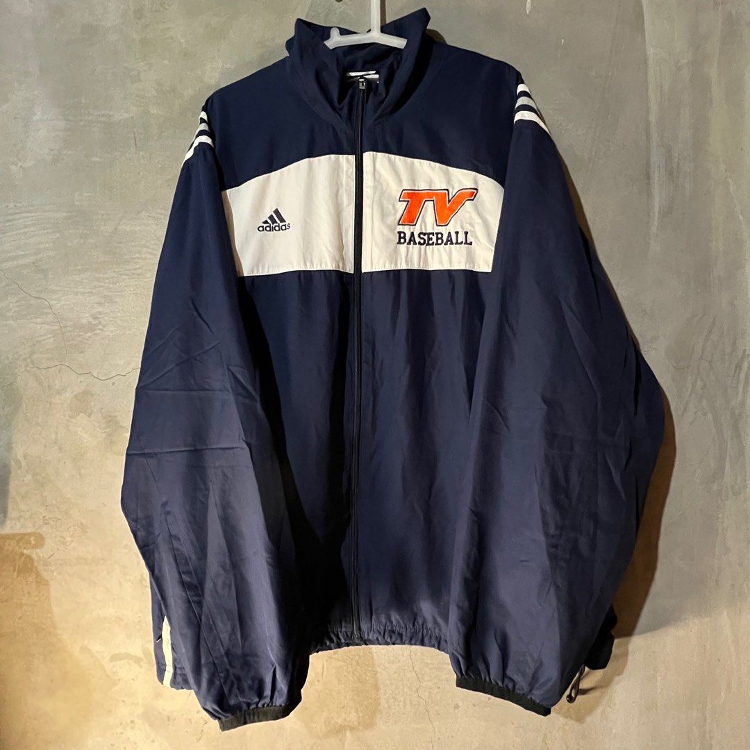 Adidas baseball windbreaker store